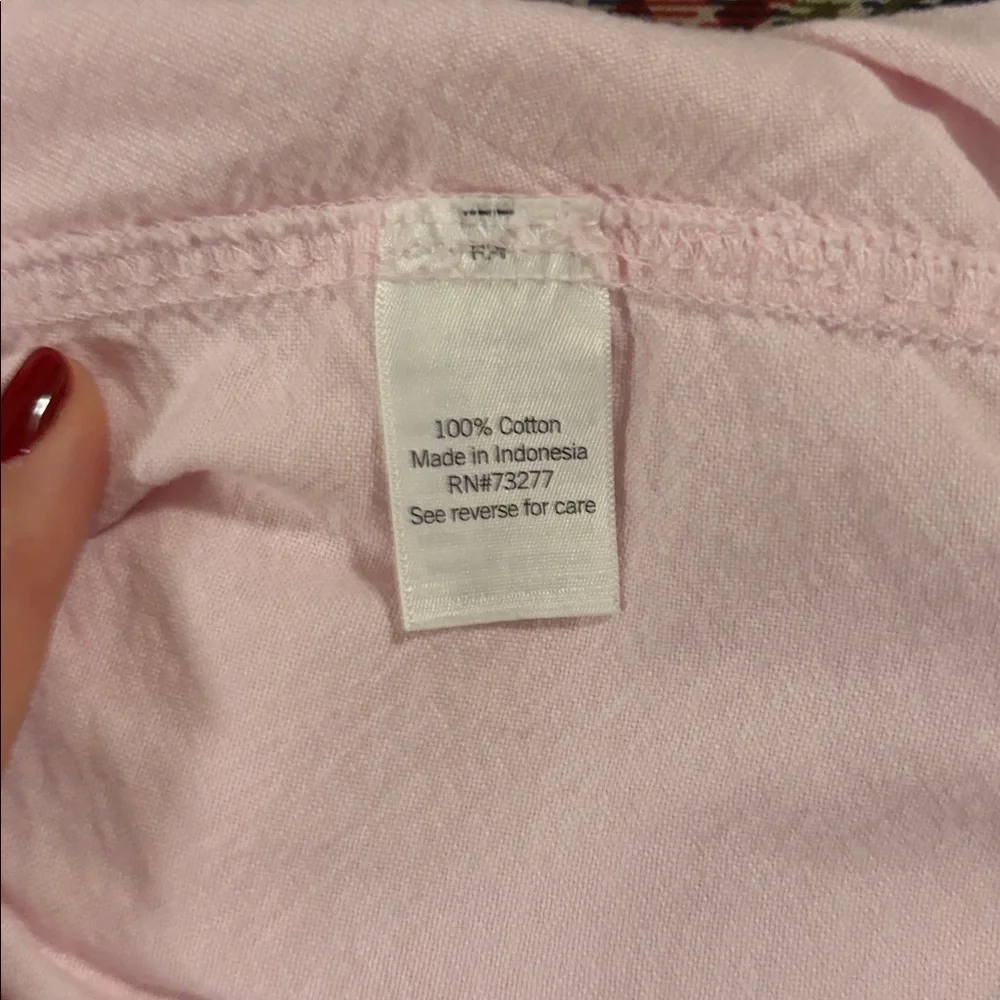 Croft & Barrow Light Pink Button-Up Shirt - Picture 5 of 8